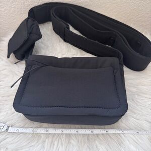 Zara nylon flap bag